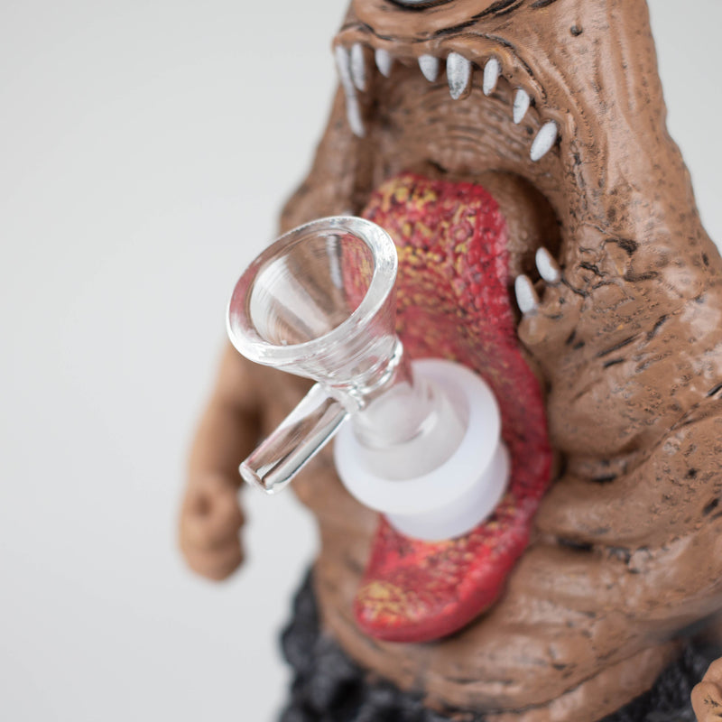 O 8.6" Vinyl Swamp Monster water pipe