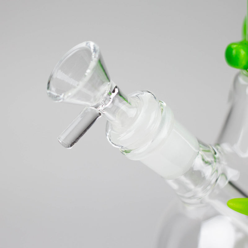 O 8.5" chameleon glass beaker water pipe