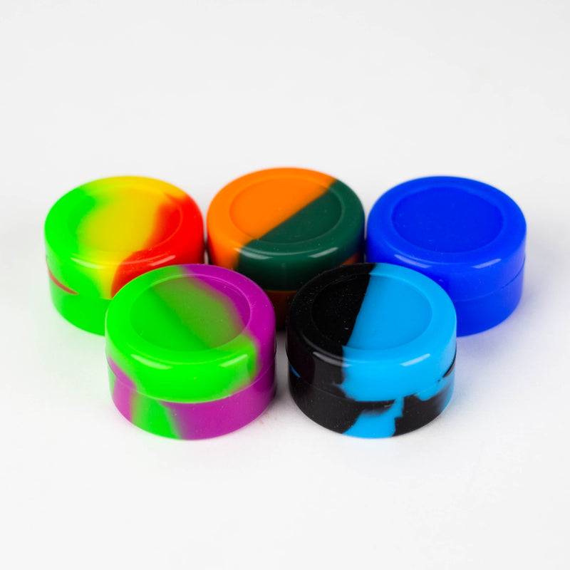 O 3 ML Silicone Wax Container Jar of 100