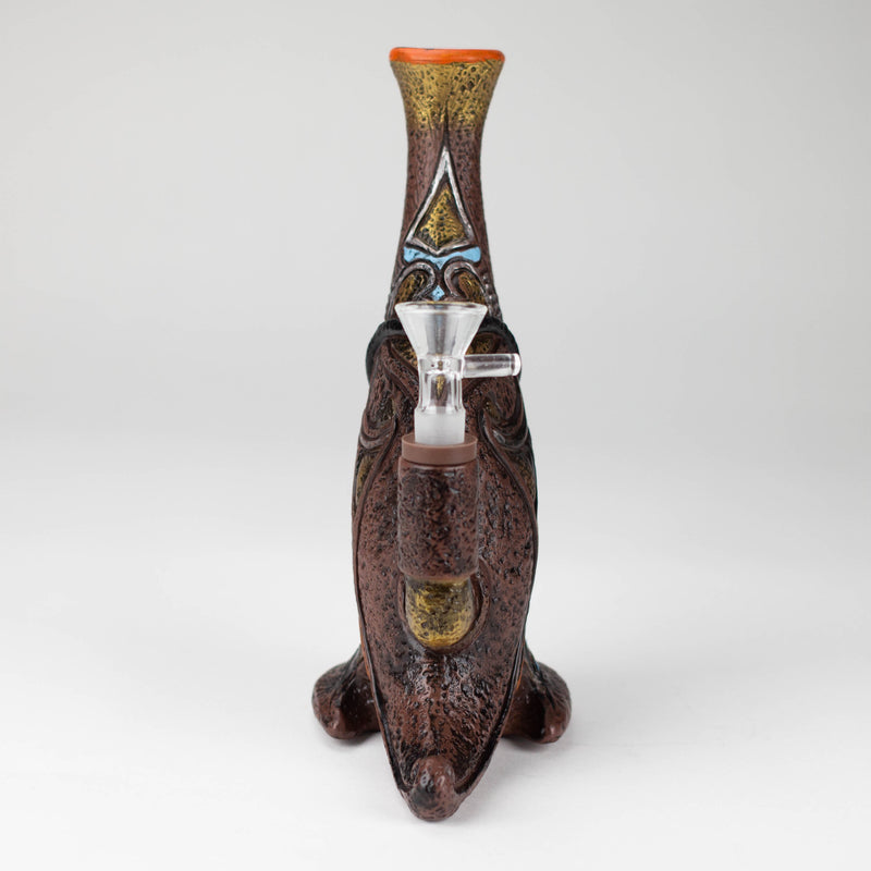 O 7.8“ Vinyl indian elements water pipe