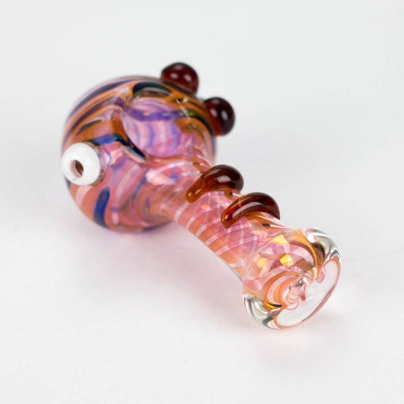 O 4.5" Gold Fumed Hand Pipe Pack of 2