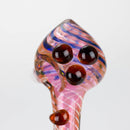 4.5" Gold Fumed Hand Pipe Pack of 2 Glass Pipe Bongzie Smokes
