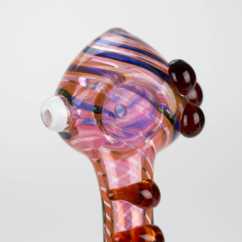 O 4.5" Gold Fumed Hand Pipe Pack of 2