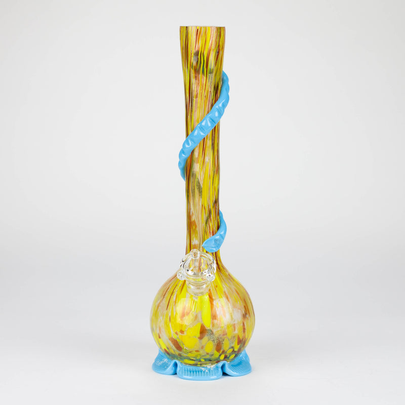 O 12" soft glass water pipe