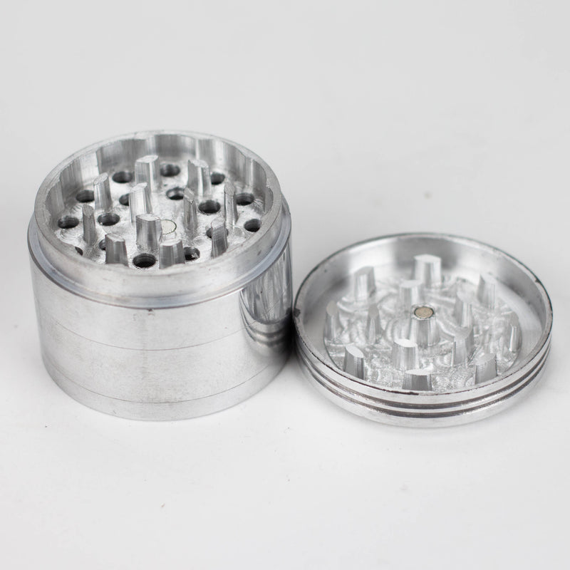 O 63mm Cartoon design 4 parts aluminium grinder-Assorted