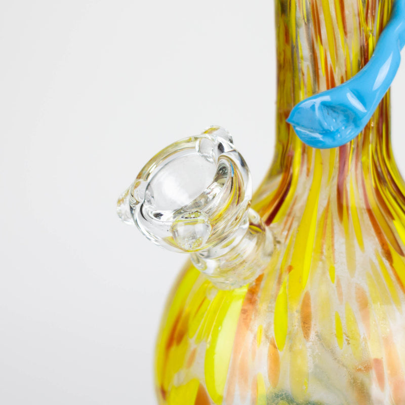 O 12" soft glass water pipe