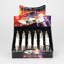Secret Stash Car Spark Plug Style Pill Box Storage - Display of 24 Vial ONE Box