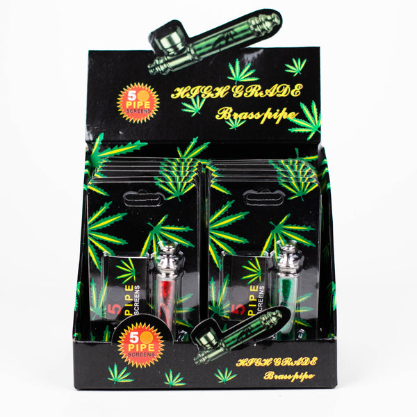 O Metal Pipe with Screen Box of 12
