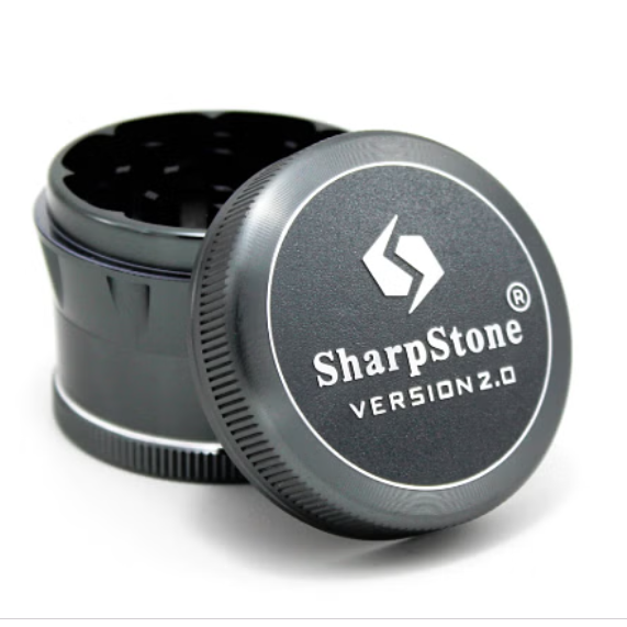 O SharpStone® | V2 4 PIECE HARD TOP GRINDER - 2.2" [ GRI903 ]