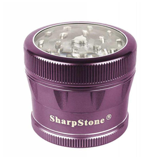 O SharpStone® | V2 CLEAR TOP 4 PIECE GRINDER 2.5 [ GRI905 ]