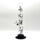 12" Acrylic Water Pipe Bong FAP-1 ( PIP278 ) Acrylic Bong NIBO Distribution CLEAR