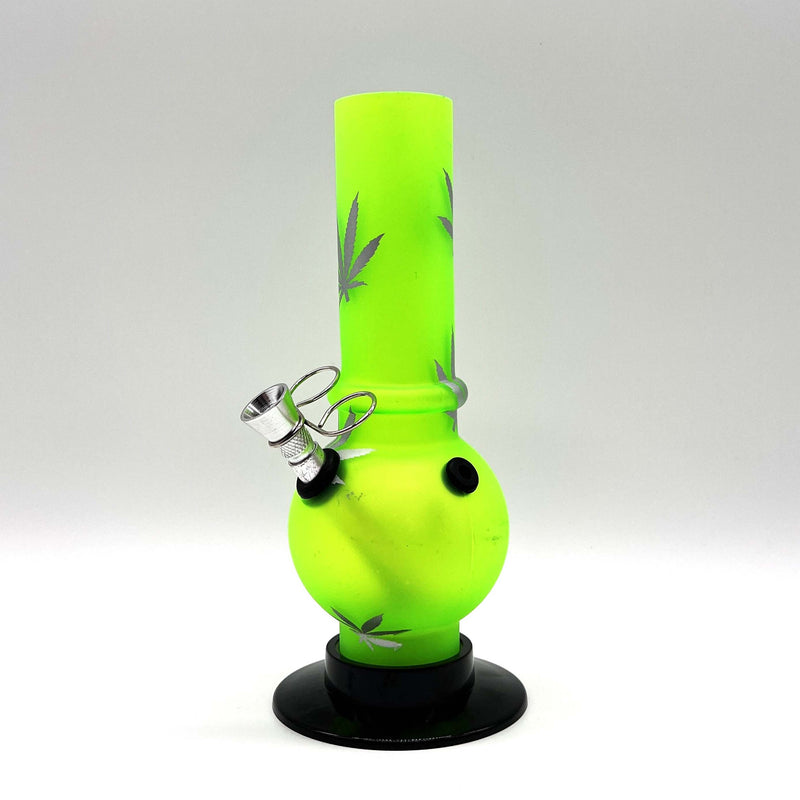 O 8" Acrylic Water Pipe Bong FBM02 ( PIP545 )