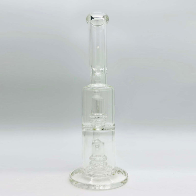 O 11.5" Glass Bong with Shower head Percolator and Diffuser