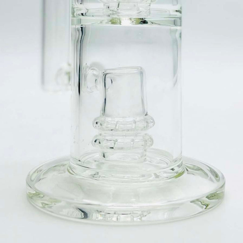 O 11.5" Glass Bong with Shower head Percolator and Diffuser