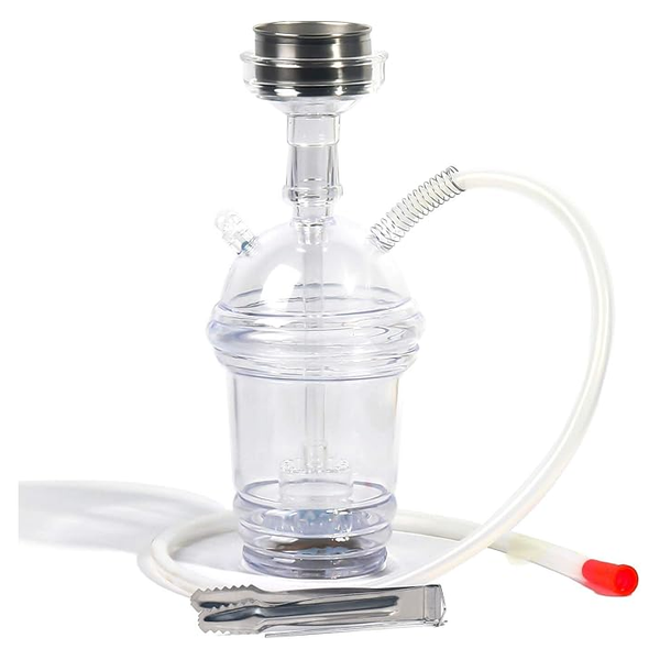 O Portable Cup Hookah Bundle with LED light