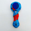 4″ Silicone Handpipe Jar – 24 Assorted Pieces with Glass Bowls & Dabbers [ES107HP] Silicone Pipe Canadian Distributor