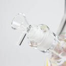 16" Glow in the dark 9mm glass water bong [GBT2301] Glass Bong ONE