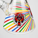 16" Glow in the dark 9mm glass water bong [GBT2301] Glass Bong ONE