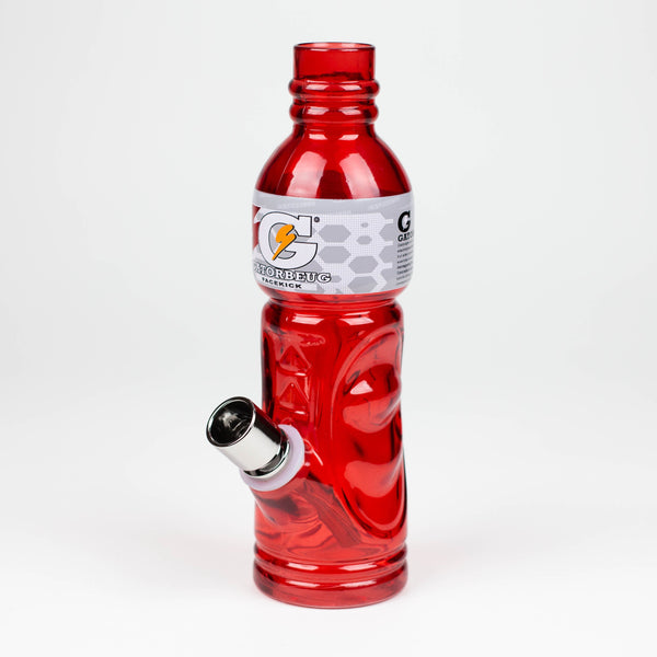 O 9.5" Sports drink glass bong