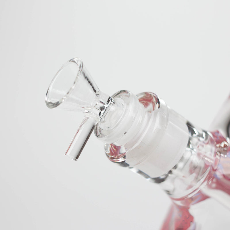 O 14" RM Cartoon 9mm glass water bong [GBT2118]