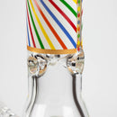 16" Glow in the dark 9mm glass water bong [GBT2301] Glass Bong ONE