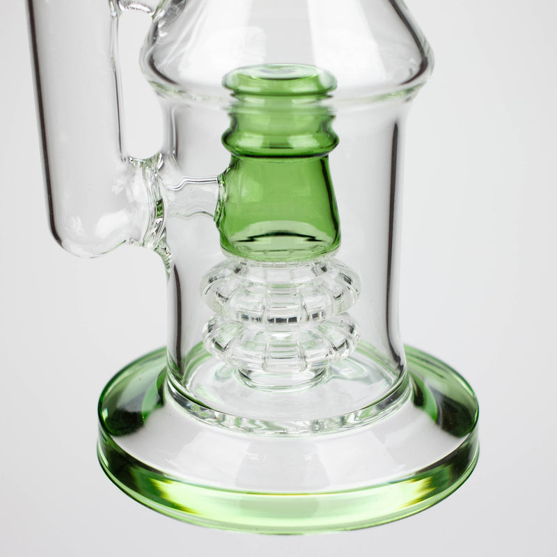 O 18" Glass water bong with Percolator and Diffuser