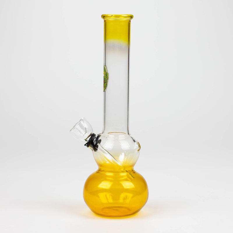 O 6" paint glass water bong