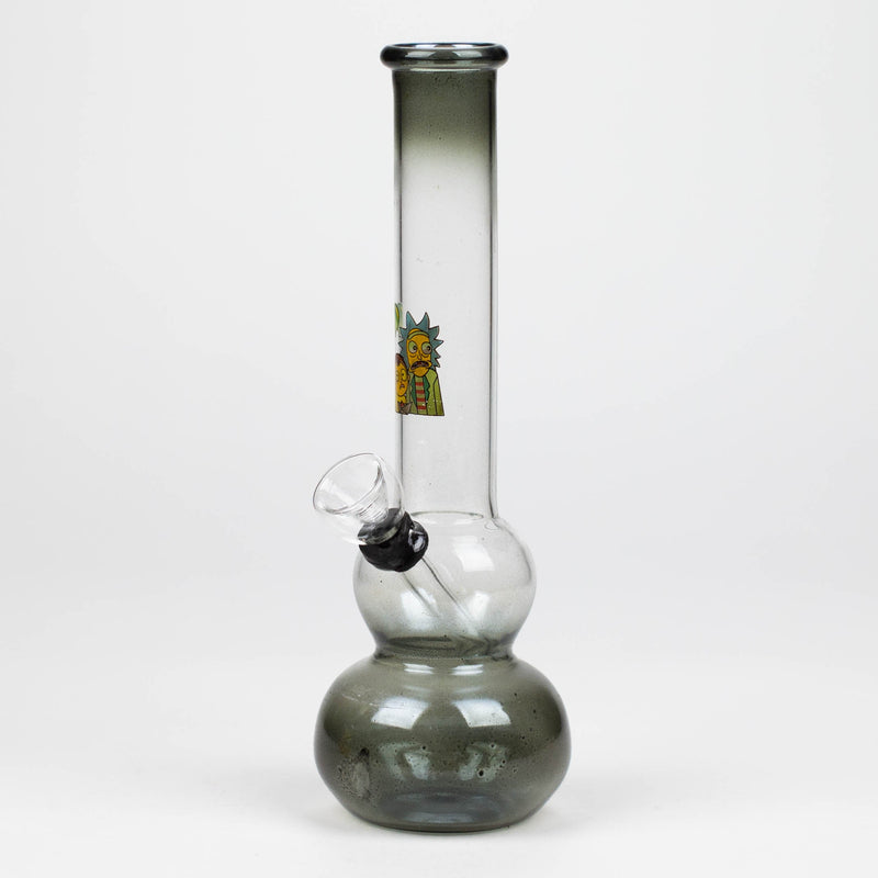 O 6" paint glass water bong