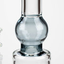 11" Color accented glass bong with honeycomb diffuser-Assorted Glass Bong Bongzie Smokes