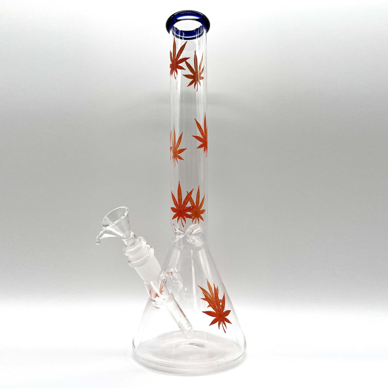 O Full Body Weed 14" Water Pipe Bong- Assorted Colors