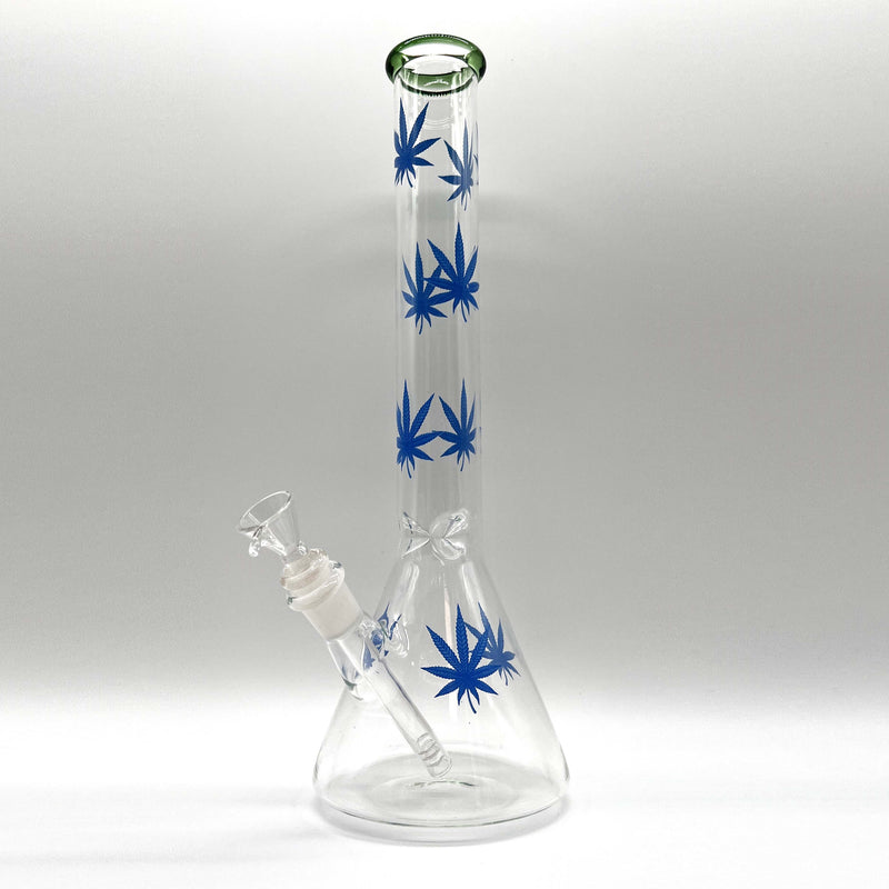 O Full Body Weed 14" Water Pipe Bong- Assorted Colors