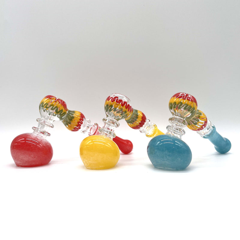 O Rasta Bubbler 7" Long - Assorted color