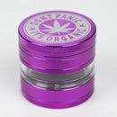 Heavy Duty Large "Don't Panic It's Organic" 4 Parts Weed Grinder Engraved in Canada Design