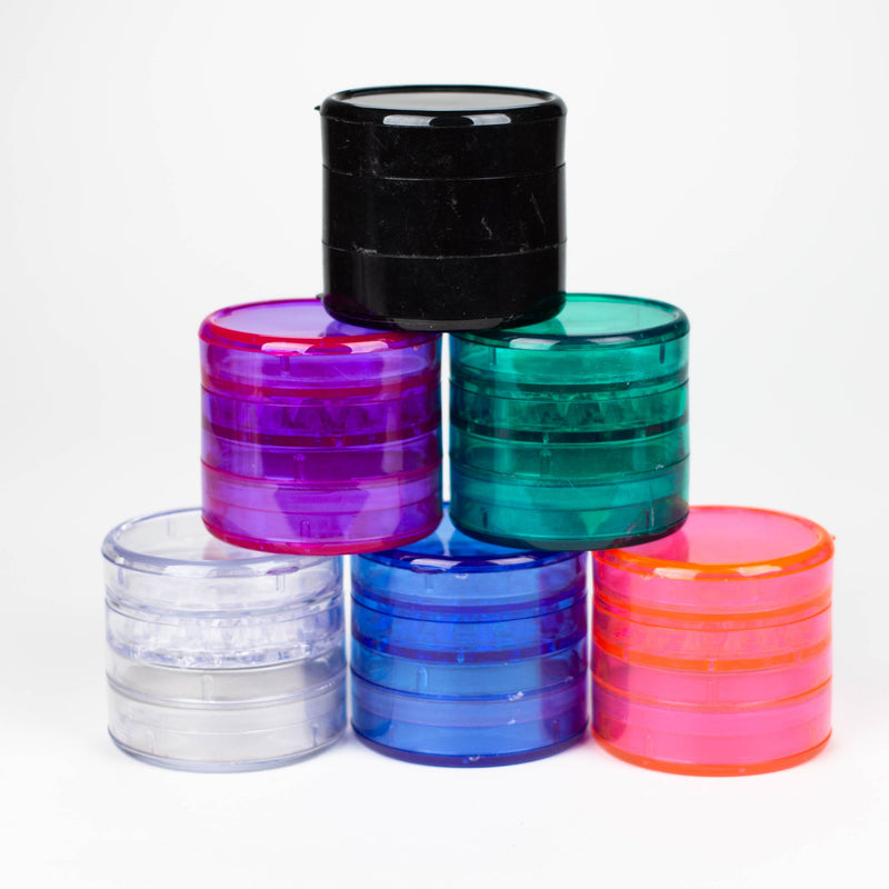 ACRYLIC GRINDER PACK OF 20 Display Bongzie Smokes