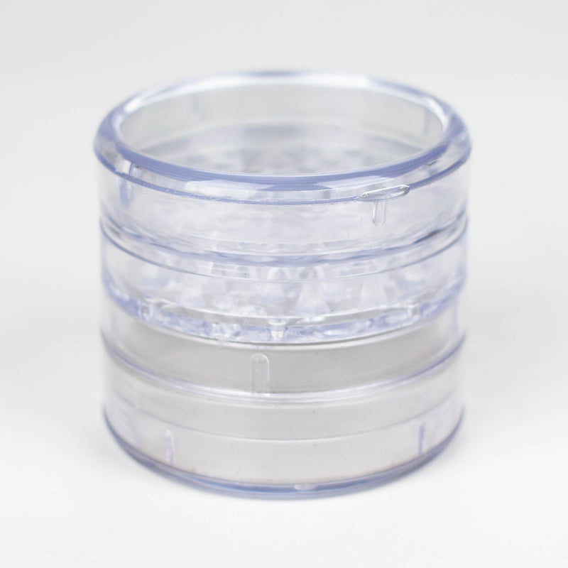 ACRYLIC GRINDER PACK OF 20 Display Bongzie Smokes Clear