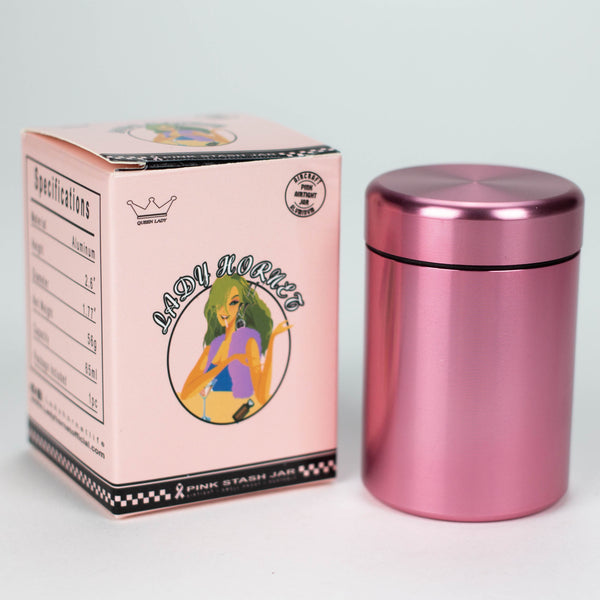 O Lady Hornet | Aluminum Air tight Stash Jar Box of 6