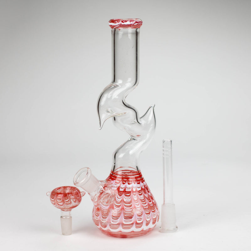 O 10" Kink-zong water pipe