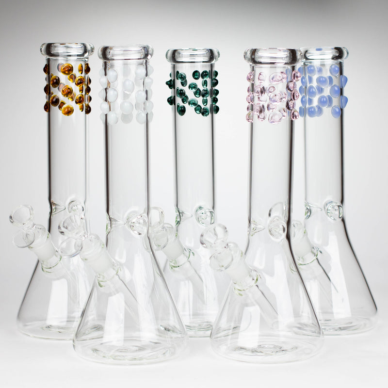 O 12" Glass Beaker Bong [1507]