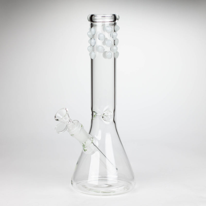 O 12" Glass Beaker Bong [1507]