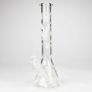 12" 5mm Luxury Design Glow in the Dark Glass Bong Glass Bong Super Supplys Inc Design D