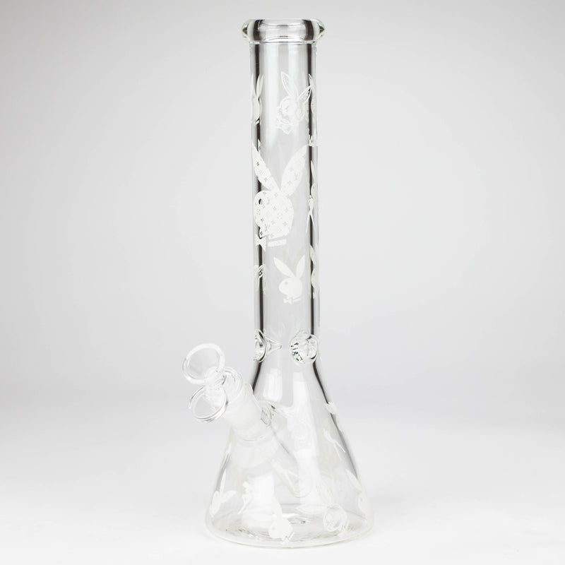 O 12" Luxury Design Glow in the Dark Glass Bong