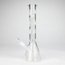 12" 5mm Luxury Design Glow in the Dark Glass Bong Glass Bong Super Supplys Inc Design A
