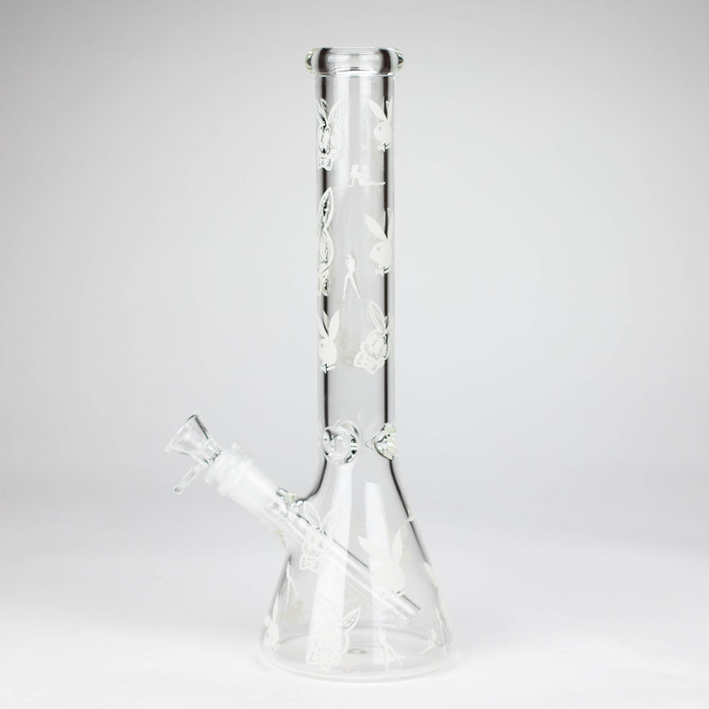 O 12" Luxury Design Glow in the Dark Glass Bong