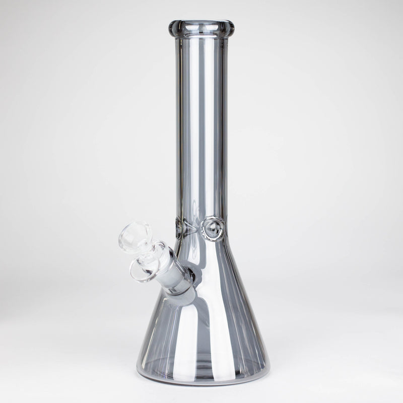 O 10" Electroplate Glass Bong Assorted Colour