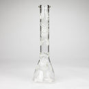 12" 5mm Luxury Design Glow in the Dark Glass Bong Glass Bong Super Supplys Inc