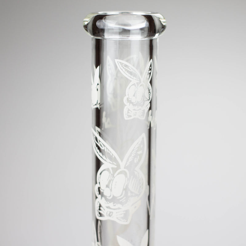 O 12" Luxury Design Glow in the Dark Glass Bong