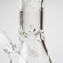 12" 5mm Luxury Design Glow in the Dark Glass Bong Glass Bong Super Supplys Inc