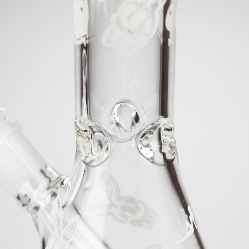 O 12" Luxury Design Glow in the Dark Glass Bong