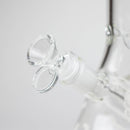 12" 5mm Luxury Design Glow in the Dark Glass Bong Glass Bong Super Supplys Inc