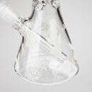 12" 5mm Luxury Design Glow in the Dark Glass Bong Glass Bong Super Supplys Inc
